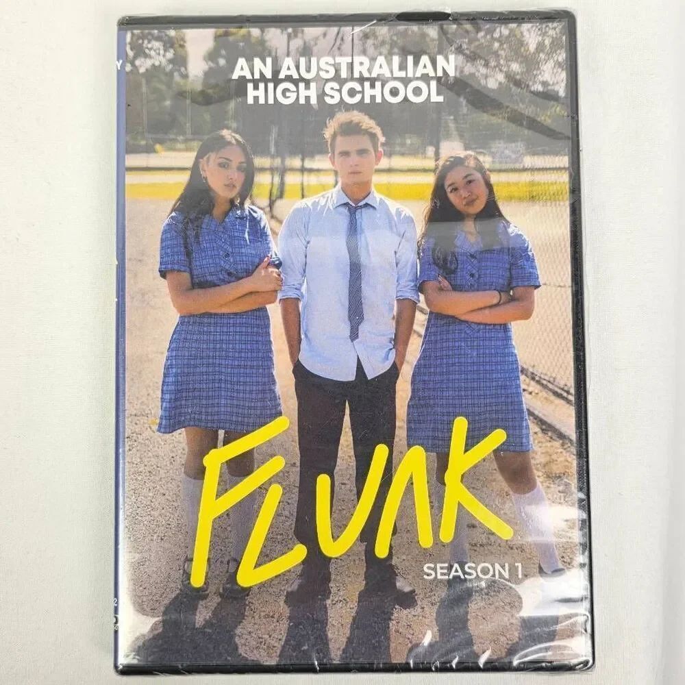 Flunk Season 1 DVD Australian High School New